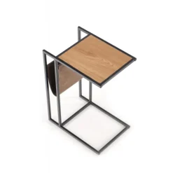 COMPACT c. bord gylden eg / Sort