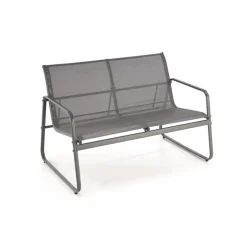 CONOR havemøbelsæt (sofa + 2 stole + sofabord), MørkeGrå/lyseGrå