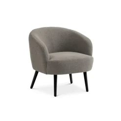 Conrad loungestol MUSHROOM Vista stof med sorte træben