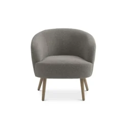 Conrad loungestol MUSHROOM Vista stof med Natur Træben