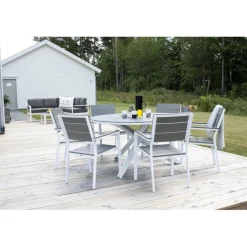 Copacabana Bord - Grå,Hvid