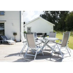 Copacabana Bord - Grå,Hvid