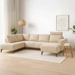 Copenhagen Hjørnesofa med chaiselong Højrevendt - Fløjl