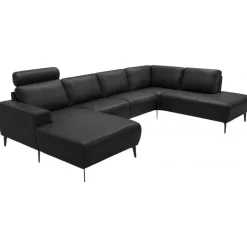 Copenhagen LæderHjørnesofa med chaiselong - Venstrevendt