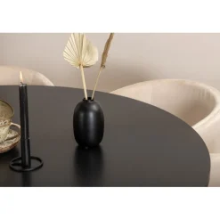 Copenhagen Rundt Spisebordssæt - Beige og Sort