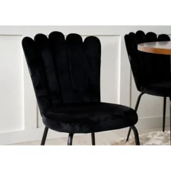 Copenhagen Rundt Spisebordssæt - Sort og Brun