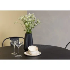 Copenhagen Rundt Spisebordssæt - Sort