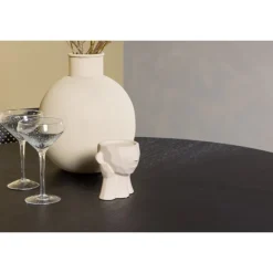 Copenhagen Rundt Spisebordssæt - Sort