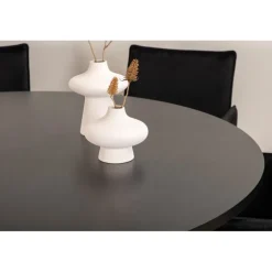 Copenhagen Rundt Spisebordssæt - Sort