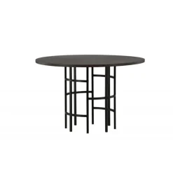 Copenhagen Rundt spisebord - Sort og Mocca