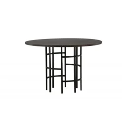 Copenhagen Rundt spisebord - Sort og Mocca