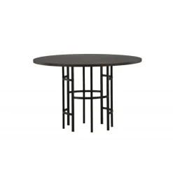 Copenhagen Rundt spisebord - Sort og Mocca
