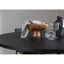 Copenhagen Rundt Spisestuemøbler - Sort