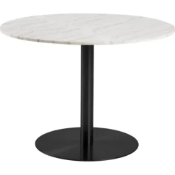 Corby spisebord hvid marmor