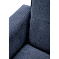 CORNELIUS Sovesofa med skammel - blå