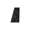 Costa 3521 Tæppeløber - Sort