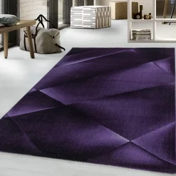 Costa Kortluvet tæppe Abstrakt - Lilla