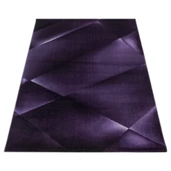 Costa Kortluvet tæppe Abstrakt - Lilla