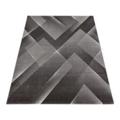 Costa Kortluvet tæppe Abstrakt - Brun