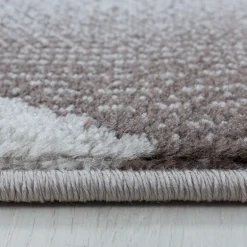 Costa Kortluvet tæppe Abstrakt - Brun