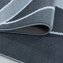 Costa Kortluvet tæppe Bølge - Grå