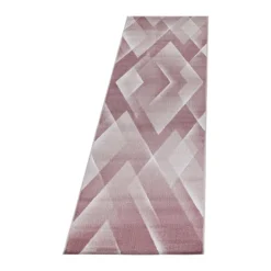 Costa Kortluvet Tæppeløber Abstrakt - Pink