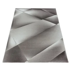 Costa Kortluvet Tæppeløber Abstrakt - Brun