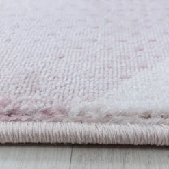 Costa Kortluvet Tæppeløber Bølge - Pink