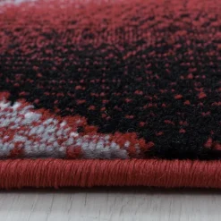 Costa Kortluvet Tæppeløber Abstrakt - Rød