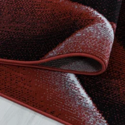 Costa Kortluvet Tæppeløber Abstrakt - Rød