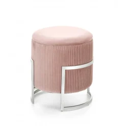 CRICKET puf - Rosa velour