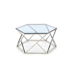 CRISTINA, sofabord, Røgfarvet