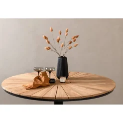 Croft Spisebord - Sort,Natur