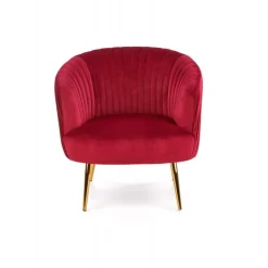 CROWN l. stol, - mørkerød