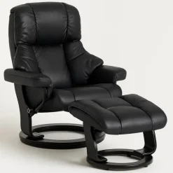 Crown lænestol og skammel