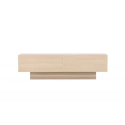 Cuenca Tv-bord 160 x 47 cm - Hvidpudset