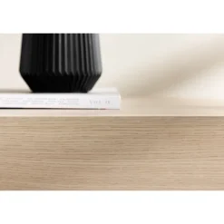 Cuenca Tv-bord 160 x 47 cm - Hvidpudset