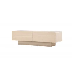 Cuenca Tv-bord 160 x 47 cm - Hvidpudset