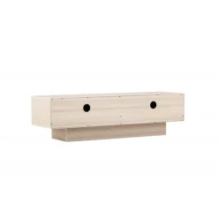 Cuenca Tv-bord 160 x 47 cm - Hvidpudset