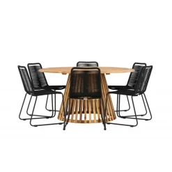 Cuman Rund Loungesæt - Havemøbelsæt