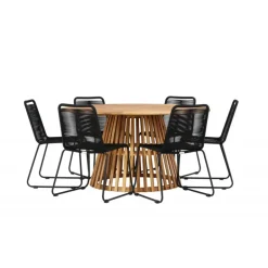 Cuman Rund Loungesæt - Havemøbelsæt