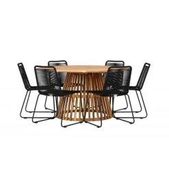 Cuman Rund Loungesæt - Havemøbelsæt