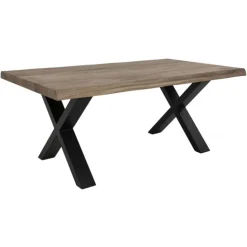 Curve Sofabord m. bølget kant - Smoked olieret Eg, 120x70