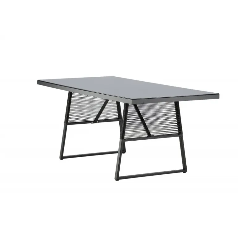 Dallas t Spisebord - Sort