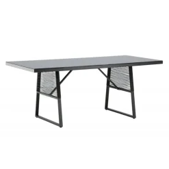 Dallas t Spisebord - Sort