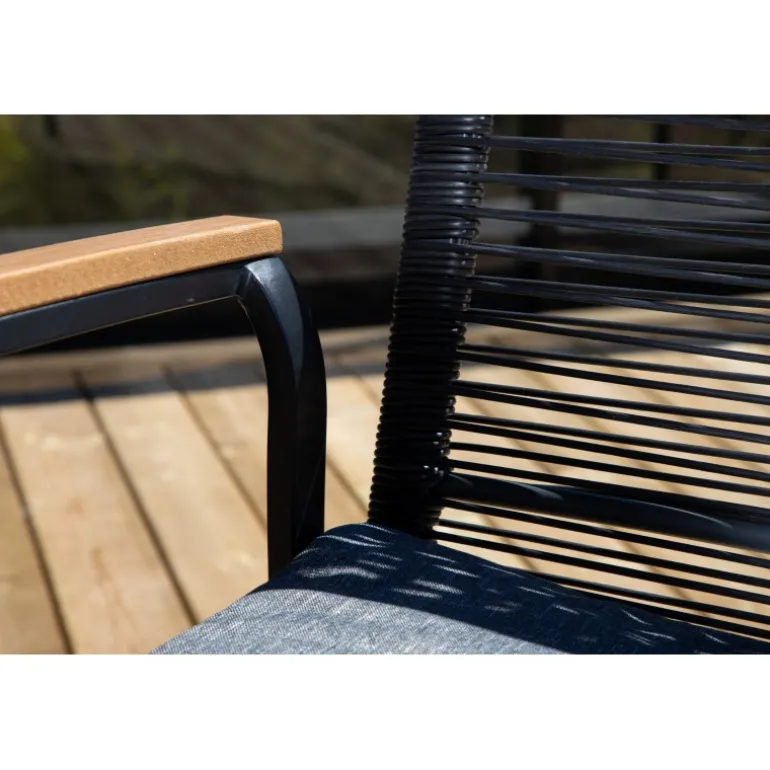 Dallas t Spisebord - Sort