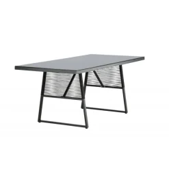 Dallas t Spisebord - Sort