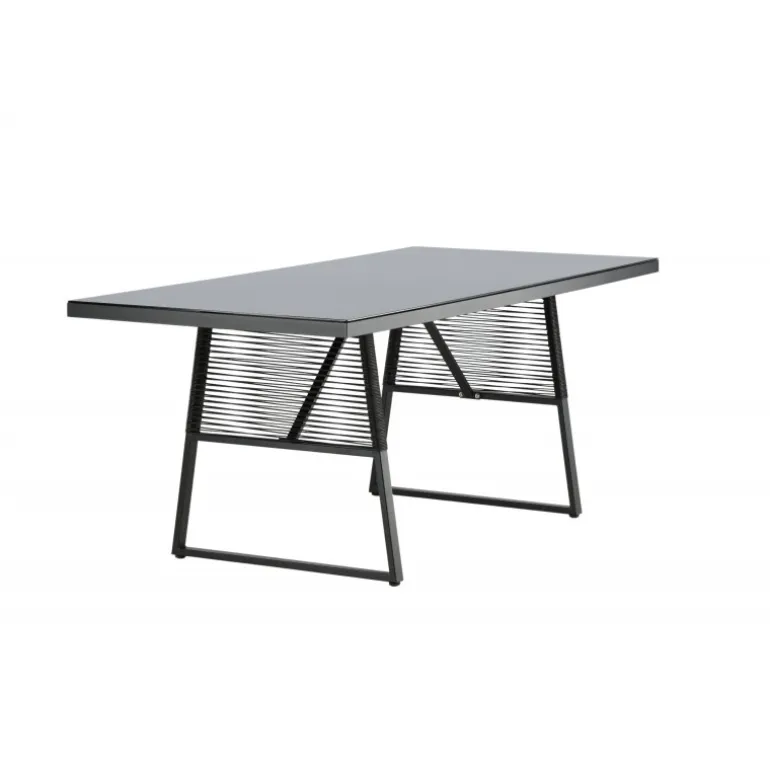 Dallas t Spisebord - Sort