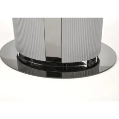 DANCAN Spisebord med udtræk, 160 kan udvides til 220 cm - Hvid og Grå