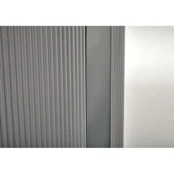 DANCAN Spisebord med udtræk, 160 kan udvides til 220 cm - Hvid og Grå